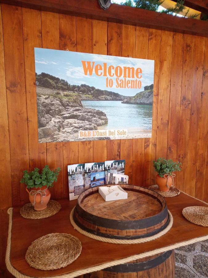 B&B L'Oasi Del Sole Uggiano La Chiesa Exteriör bild